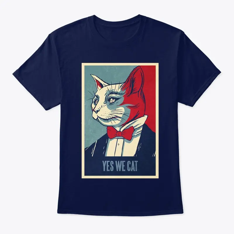 yes we cat t-shirt design